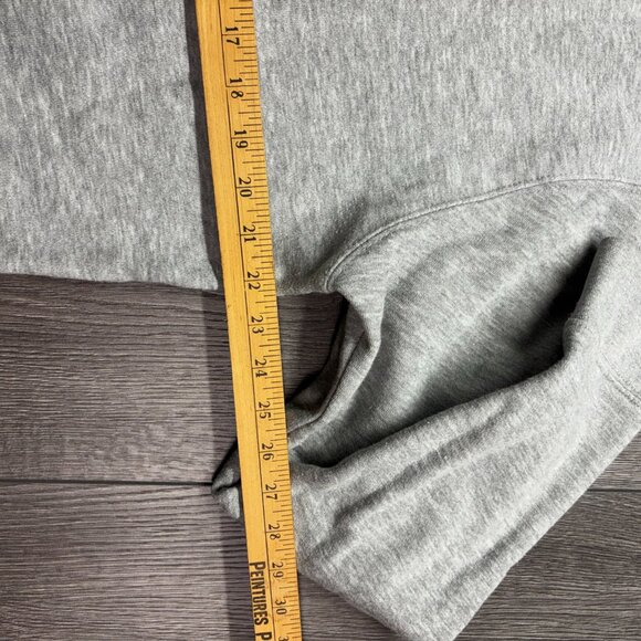 Chaps Ralph Lauren Embroidered American Flag Sweatshirt Grey Medium Vintage Y2k - Picture 6 of 7